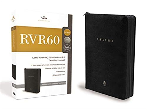 Santa Biblia / Holy Bible: Reina-Valera 1960 encuadernacion leathersoft con cierre edicion portatil tamano manual