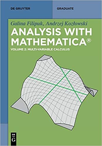 Analysis With Mathematica: Multi-variable Calculus (De Gruyter Textbook)