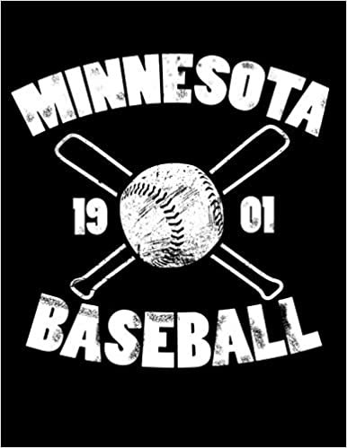 Minnesota Baseball: Vintage and Distressed Minnesota Baseball Notebook for Baseball Lovers indir