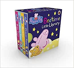 Peppa Pig: Bedtime Little Library Children English Story Book - 4 Books Collection