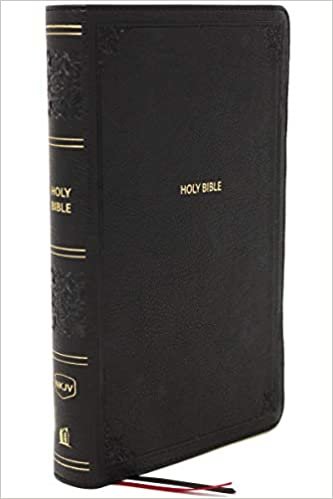 NKJV, End-of-Verse Reference Bible, Personal Size Large Print, Leathersoft, Black, Red Letter, Comfort Print: Holy Bible, New King James Version indir