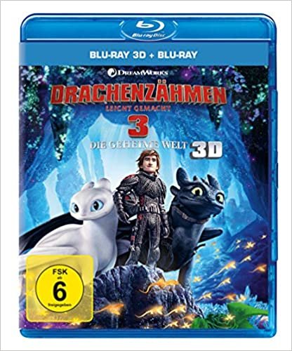 ダウンロード  Drachenzaehmen leicht gemacht 3: Die geheime Welt (3D): Blu-ray 3D + 2D 本