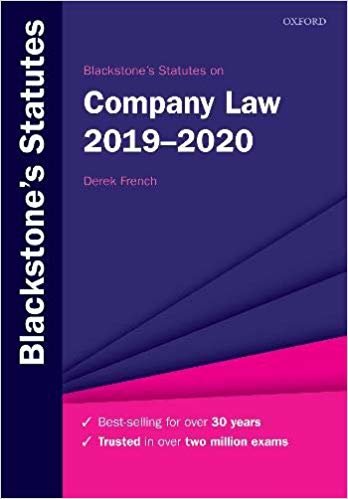 تحميل Blackstone&#39;s Statutes on Company Law 2019-2020
