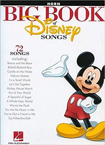ダウンロード  The Big Book of Disney Songs: Horn 本