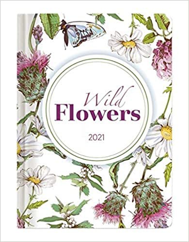 indir Ladytimer Wild Flowers 2021 - Blumen - Taschenkalender A6 (11x15 cm) - Weekly - 192 Seiten - Notiz-Buch - Termin-Planer - Alpha Edition