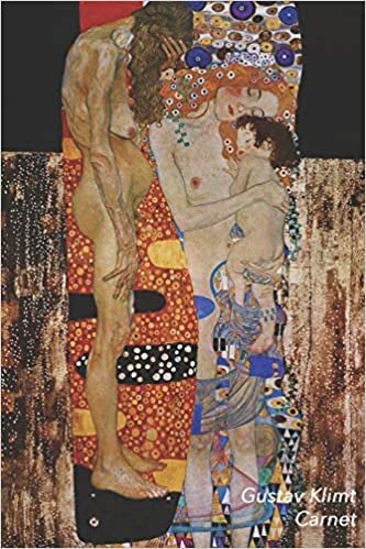 indir Gustav Klimt Carnet: Les Trois Âges de la F | Idéal pour l&#39;École, Études, Recettes ou Mots de Passe | Parfait pour Prendre des Notes | Beau Journal