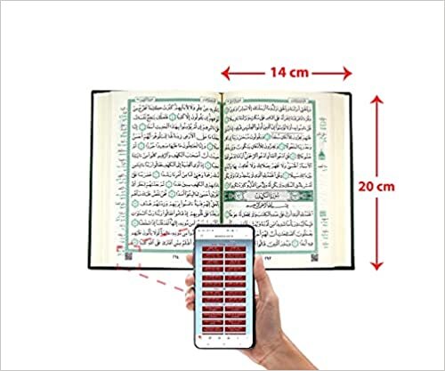 Mohamad Alaa Taha Holy Quran Green Cover with Qr Voice Reader feature Size 14*20 cm تكوين تحميل مجانا Mohamad Alaa Taha تكوين