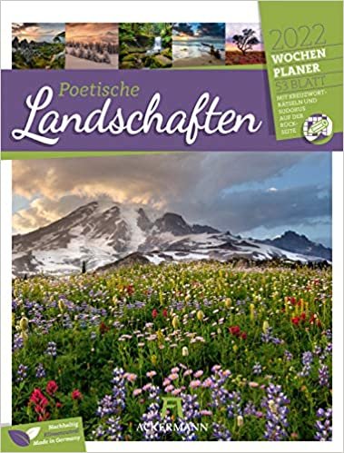 ダウンロード  Poetische Landschaften - Wochenplaner 2022 本