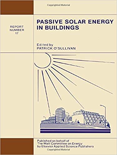 indir Passive Solar Energy in Buildings: Watt Committee: report number 17 (Watt Committee Report No 17)