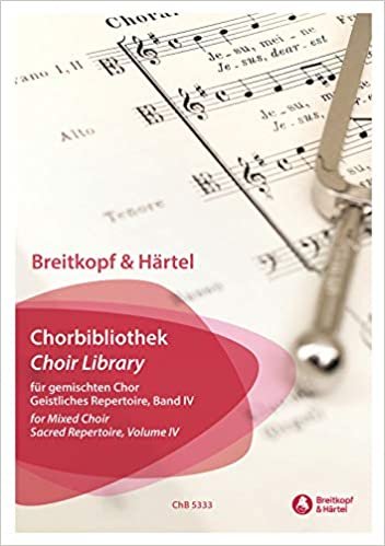 Breitkopf & Härtel Chorbibliothek für gemischten Chor Geistliches Repertoire Band 4 (ChB 5333) indir