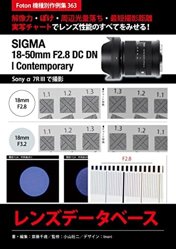 ダウンロード  SIGMA 18-50mm F2.8 DC DN | Contemporary レンズデータベース: Foton機種別作例集363　解像力・ぼけ・周辺光量落ち・最短撮影距離　実写チャートでレンズ性能のすべてをみせる！　Sony α7R IIIで撮影 本