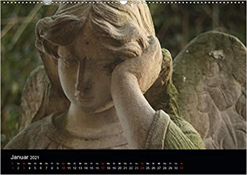 Engel (Premium, hochwertiger DIN A2 Wandkalender 2021, Kunstdruck in Hochglanz): Himmlische Wesen auf unseren Friedhoefen (Monatskalender, 14 Seiten ) ダウンロード