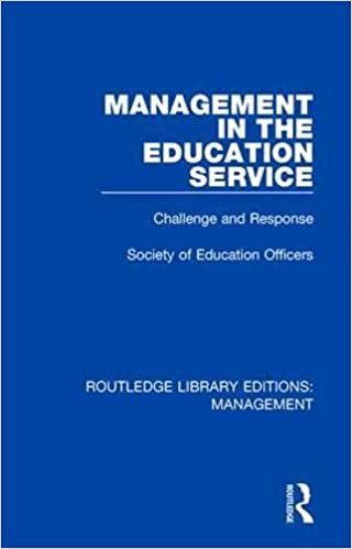 تحميل Management in the Education Service: Challenge and Response