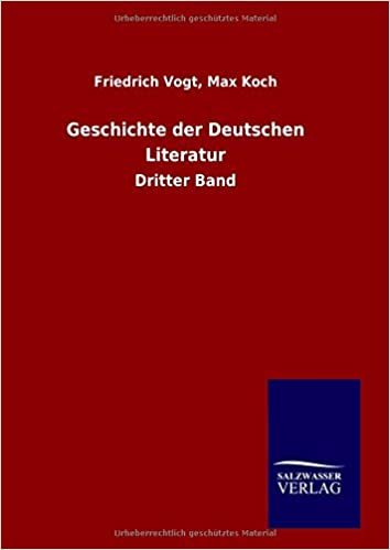 اقرأ Geschichte Der Deutschen Literatur الكتاب الاليكتروني 