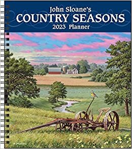 تحميل John Sloane&#39;s Country Seasons 12-Month 2023 Monthly/Weekly Planner Calendar