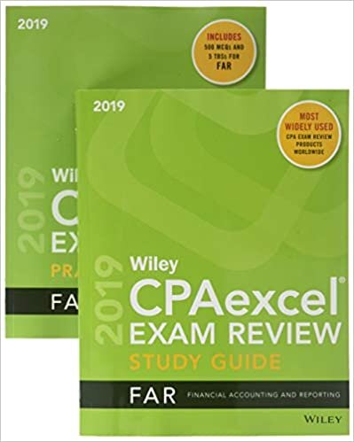 Wiley CPAexcel Exam Review 2019 Study Guide + Question Pack: Financial Accounting and Reporting