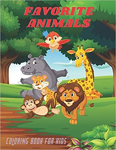 indir FAVORITE ANIMALS - Coloring Book For Kids