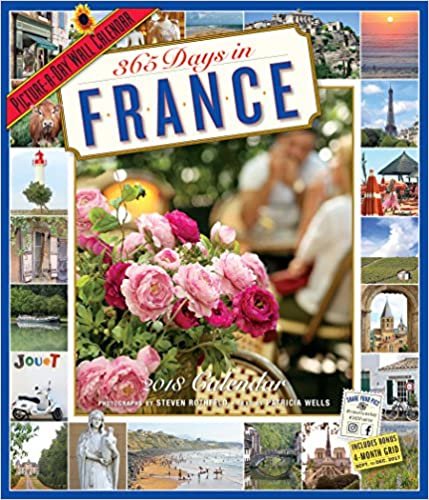 365 Days in France Picture-a-Day 2018 Calendar ダウンロード