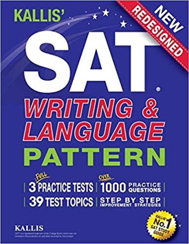 تحميل kallis &#39;Sat Writing و بنمط لغة (workbook ، غرفة الدراسة دليل المقاسات للحصول على جديدة Sat)