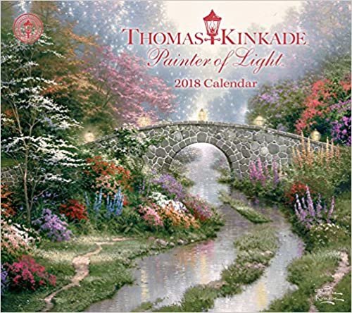 ダウンロード  Thomas Kinkade Painter of Light 2018 Deluxe Wall Calendar 本