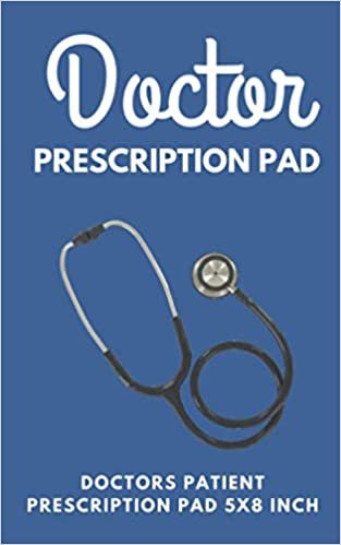 Doctors Patient Prescription Pad: Doctors Visits Journal | Patient prescription Rx pad