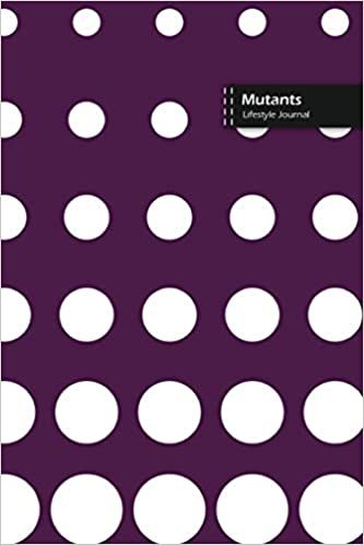 تحميل Mutants Lifestyle Journal, Blank Write-in Notebook, Dotted Lines, Wide Ruled, Size (A5) 6 x 9 In (Purple)