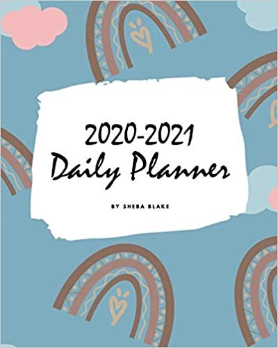 Cute Cats 2020-2021 Daily Planner (8x10 Softcover Planner / Journal) indir