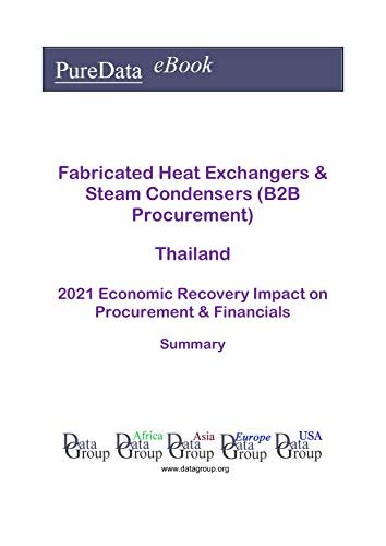 Fabricated Heat Exchangers & Steam Condensers (B2B Procurement) Thailand Summary: 2021 Economic Recovery Impact on Revenues & Financials (English Edition) ダウンロード