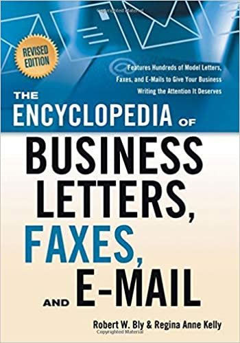 Robert Bly Encyclopedia of Business Letters, Faxes, and E‎-‎mail, Features Hundreds of Model Letters, Faxes and E-mails to Give Your Business Writing the Attention it Deserves تكوين تحميل مجانا Robert Bly تكوين