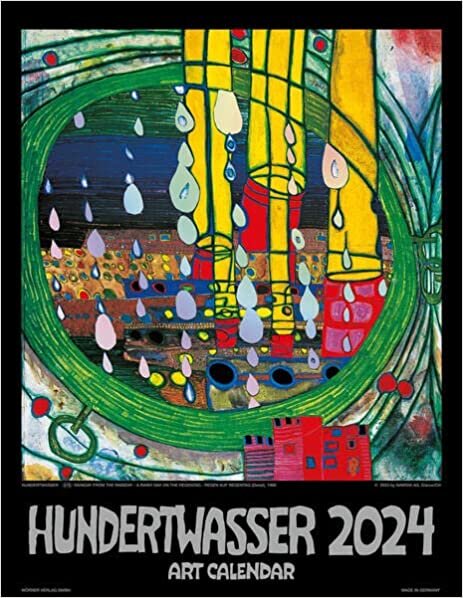 ダウンロード  Hundertwasser Art Calendar 2024 本