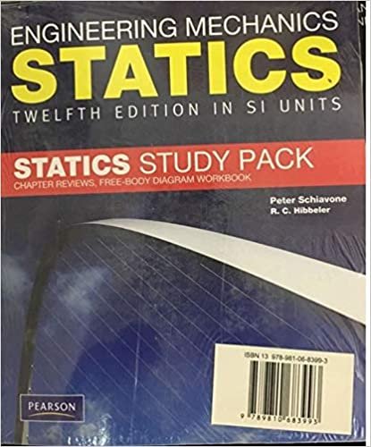  بدون تسجيل ليقرأ Engineering Mechanics: Statics Study Pack Bundle with Mastering Engineering (Static) with Pearson eText in SI units (12th Edition)