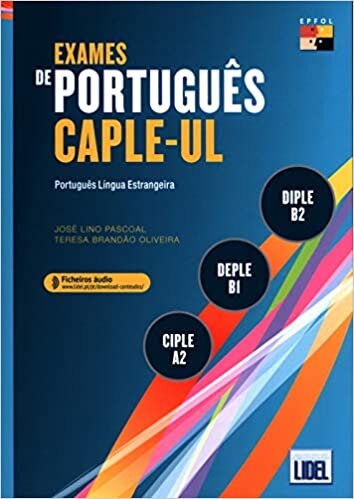 تحميل Exames de Portugues CAPLE-UL - CIPLE, DEPLE, DIPLE: Livro + Audio Online (Segu