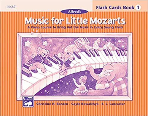 Music for Little Mozarts, Flash Cards, Level 1: A Piano Course to Bring Out the Music in Every Young Child