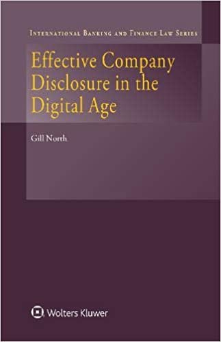 اقرأ Effective Company Disclosure in the Digital Age الكتاب الاليكتروني 