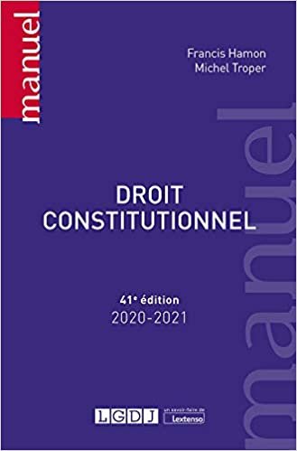 Droit constitutionnel (2020-2021) (Manuels) indir