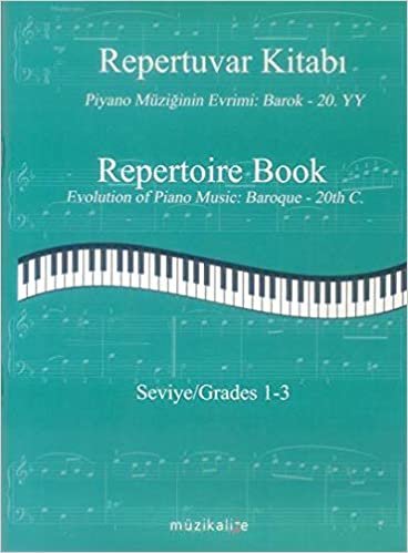 indir Repertuvar Kitabı-Repertoire Book: Piyano Müziğinin Evrimi: Barok 20. YY - Evolution of Piano Music: Barogue 20th C.