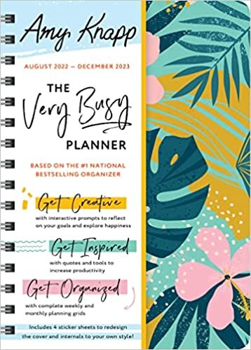 اقرأ 2023 Amy Knapp's The Very Busy Planner: August 2022 - December 2023 الكتاب الاليكتروني 