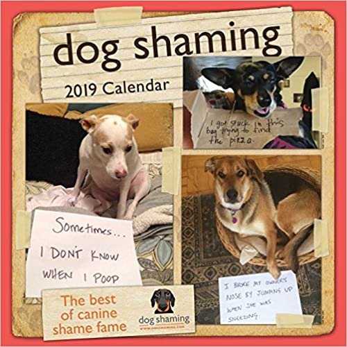 ダウンロード  Dog Shaming 2019 Wall Calendar 本