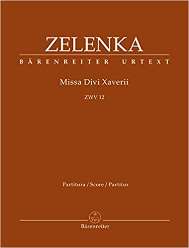 Missa Divi Xaverii für Solisten, gemischten Chor und Orchester ZWV 12. Spielpartitur, Urtextausgabe