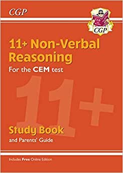 تحميل 11+ CEM Non-Verbal Reasoning Study Book (with Parents’ Guide &amp; Online Edition)