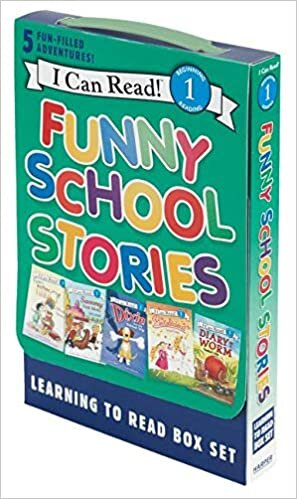 indir Funny School Stories: Learning to Read Box Set: 5 Fun-Filled Adventures! (I Can Read Level 1)