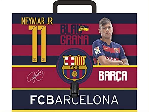 Teczka z raczka A4 twarda FC Barcelona mix