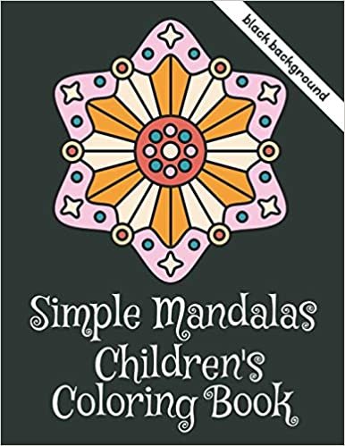 تحميل Simple Mandalas Children&#39;s Coloring Book: Easy Mandalas for Beginners with Relaxing Coloring Pages