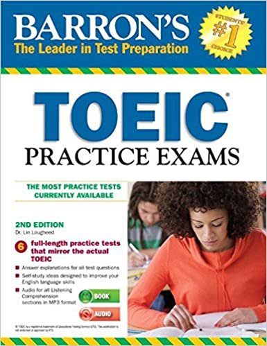 Barron s Toeic Practice Exams with MP3 CD, 2nd Edition indir