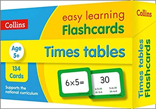  بدون تسجيل ليقرأ Times Tables Flashcards: Ideal for Home Learning