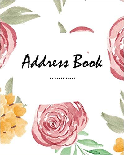 Address Book (8x10 Softcover Log Book / Tracker / Planner)