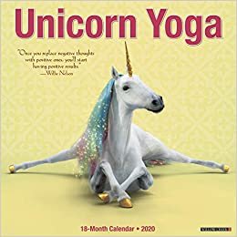 Unicorn Yoga 2020 Calendar
