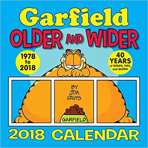 Garfield 2018 Wall Calendar: Older and Wider