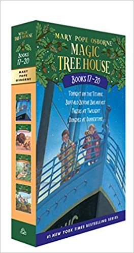 ダウンロード  Magic Tree House Books 17-20 Boxed Set: The Mystery of the Enchanted Dog (Magic Tree House (R)) 本