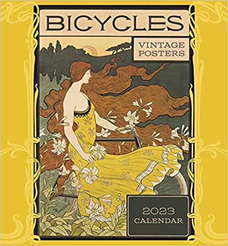 BICYCLES VINTAGE POSTERS 2023 WALL CALEN